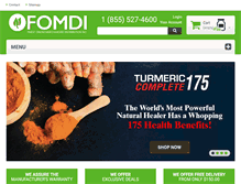 Tablet Screenshot of fomdi.com